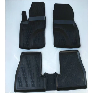 Ford Ranger T6 T7 2011 3D Siyah Havuzlu Paspas