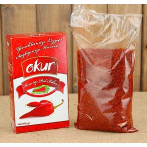 Kahramanamaraş Tatlı Pul Biber -Okur Biber-470 Gr.