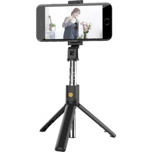 Uzaktan Kumandalı Bluetooth Selfie Çubuğu 3 Ayaklı 60 cm Tripod - K07