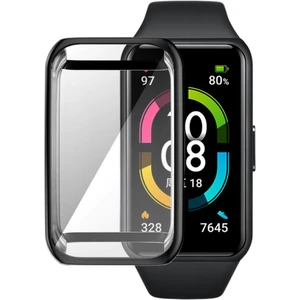 Honor Band 6 Önü Kapalı Tasarım Yumuşak Silikon Kılıf