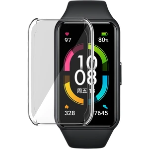 Honor Band 6 Önü Kapalı Tasarım Yumuşak Silikon Kılıf