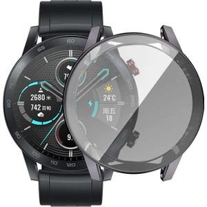 Honor Watch Magic 2 46MM Önü Kapalı Tasarım Yumuşak Silikon Kılıf