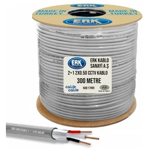 Cable Cable Kamera Kablosu 2+1 Cctv 0.50 - 300 M