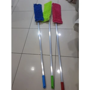 130 cm Aliminyum Profil Saplı 3 Farklı Renkte 60 cm Mikrofiber Mob Takımı