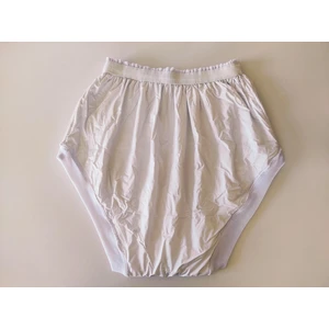 Yetişkin 2'li Paket Yıkanabilir Hasta Külodu (Beyaz-Beyaz)