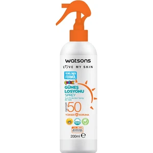 Çocuk Güneş Losyonu Trigger Sprey Spf 50 200 ml