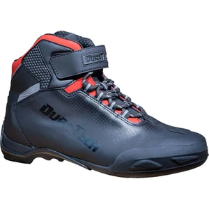 Milano Korumalı Motosiklet Botu - Siyah - Kırmızı - 45