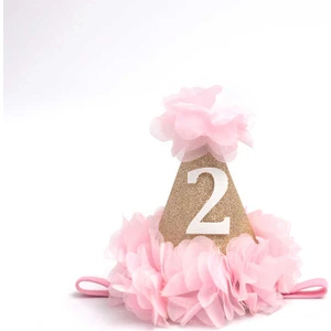 Le Mabelle 2 Yaş Huni Doğumgünü Tacı-Pembe