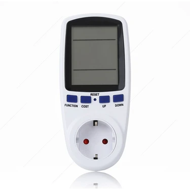 Wozlo Wattmetre Priz Tipi 16A 3680W Enerji Sarfiyat