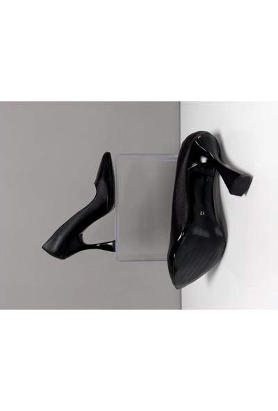 Set Ayakkabı Setayakkabı Siyah Platform Topuklu Kadın Ayakkabı