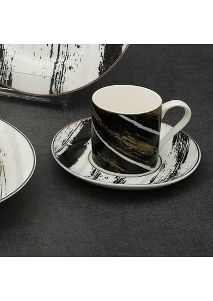 Sarı Fırça 6'lı Türk Kahvesi Fincan Takımı AK.IH0026 fiyatları