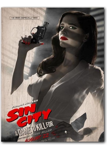 Cakatablo Ahşap Tablo Eva Green Cazibesi Afiş Görseli