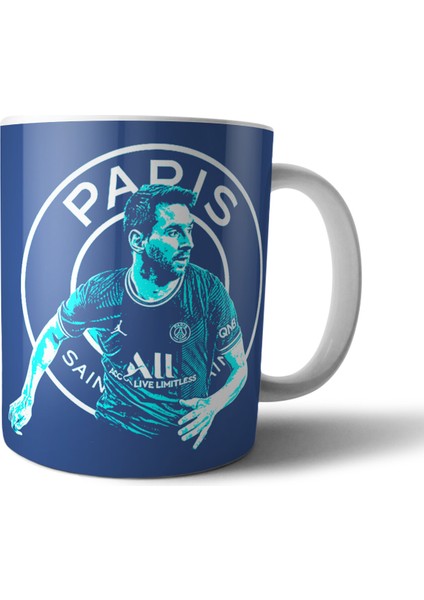 Lionel Messi Paris Saint Germain Psg Kupa Bardak Model 2