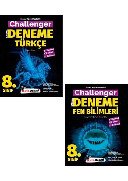 8.Sınıf Fen Bilimleri Türkçe Challenger Denemesi Seti Yeni 2022