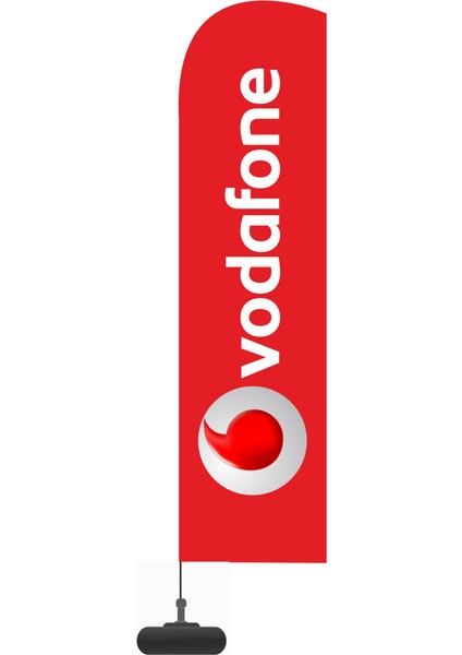 Vodafone Yelken Bayrak 70X300 cm