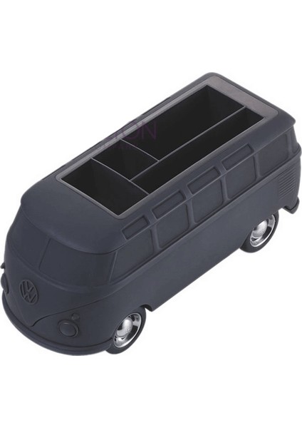 Forever T1 Vw Otobüs Tasarımlı Siyah Çek Bırak Masa Üstü Kalemlik