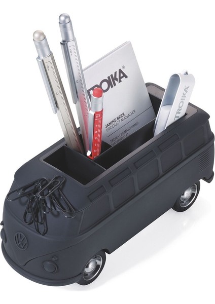 Forever T1 Vw Otobüs Tasarımlı Siyah Çek Bırak Masa Üstü Kalemlik fiyatları