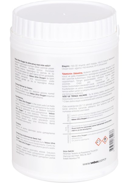 Ultra Oxygen Toz Leke Çıkarıcı 1 kg