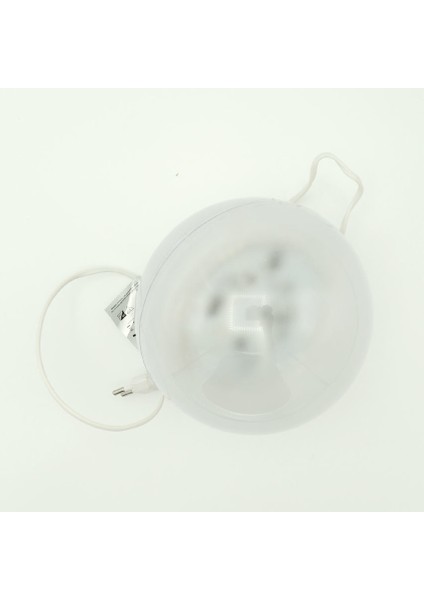 Yıldız Animasyonlu Beyaz LED 1 Top Işık Disko Küre Aydınlatma 220 Volt
