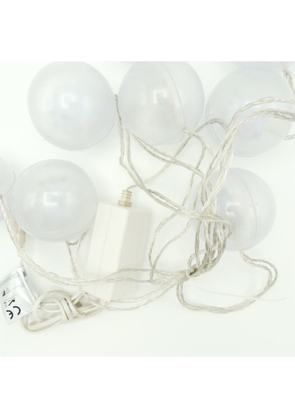 Yıldız Animasyonlu Gün Işığı LED 8 Top Işık Disko Küre Aydınlatma 220 Volt