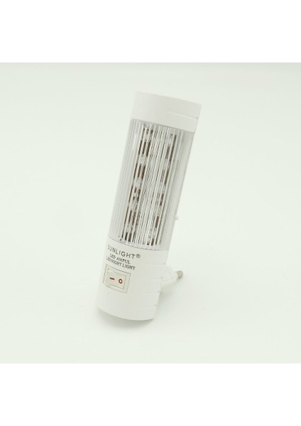 Uzun LED Gece Lambası 0,5W Tasarruflu Işıklı Fişli Düğmeli 5 Adet fiyatları