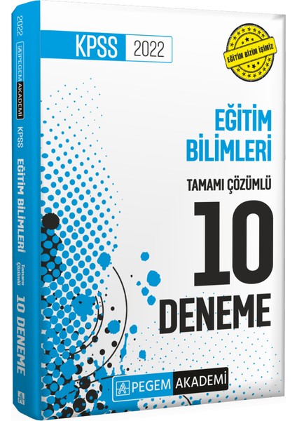 2022 KPSS Eğitim Bilimleri Tamamı Çözümlü 10 Deneme
