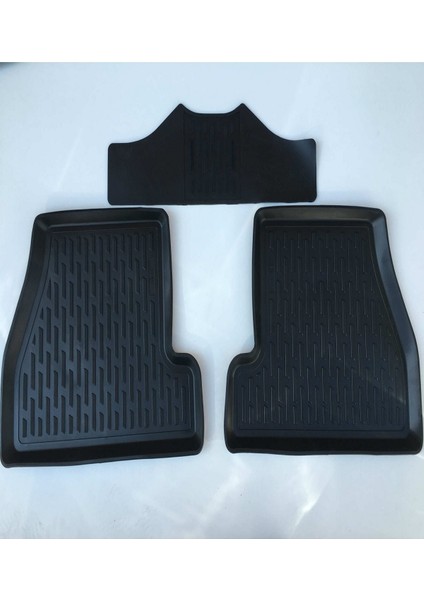 Ford Connect 2002 3D Siyah Havuzlu Paspas