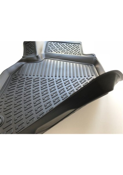 Ford Focus 2 2005-2011 3D Siyah Havuzlu Paspas