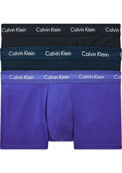 Calvin Klein Düşük Bel 3'lü Paket Erkek Boxer