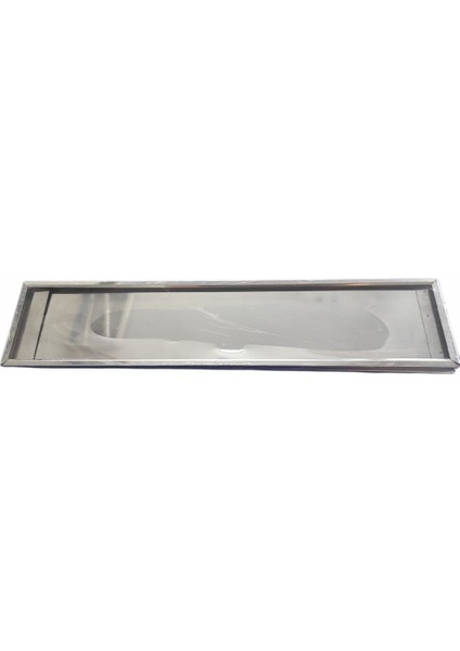 Plakalık Krom Nikelajlı Paslanmaz Metal 2'li Plaka Altlığı 53X12 cm fiyatları