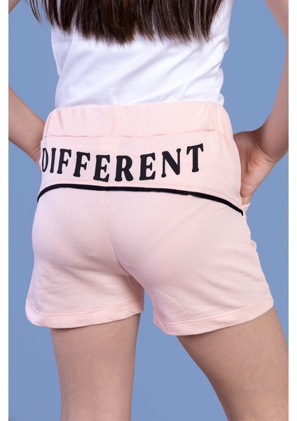 Toontoy Kız Çocuk Iki Yanı Cepli Arkası Baskı Detaylı Şort fiyatları