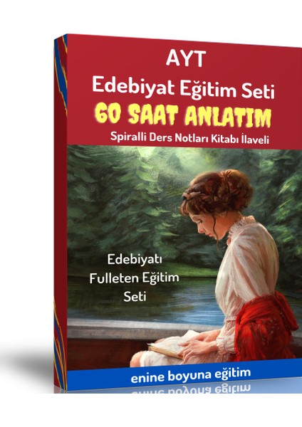 AYT Edebiyat Görüntülü Eğitim Seti (60 Saat Anlatım)