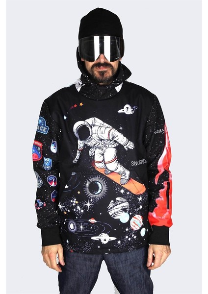 Snowboarding In Space Unisex Kayak ve Snowboard Montu