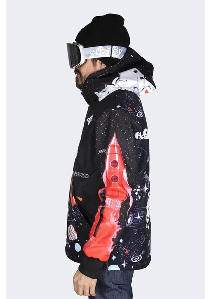 Snowboarding In Space Unisex Kayak ve Snowboard Montu modelleri