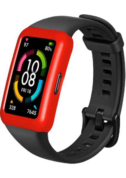Honor Band 6 Önü Açık Tasarım Rubber Plastik Kılıf fiyatları