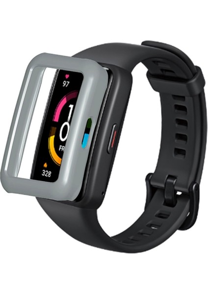 Honor Band 6 Önü Açık Tasarım Rubber Plastik Kılıf