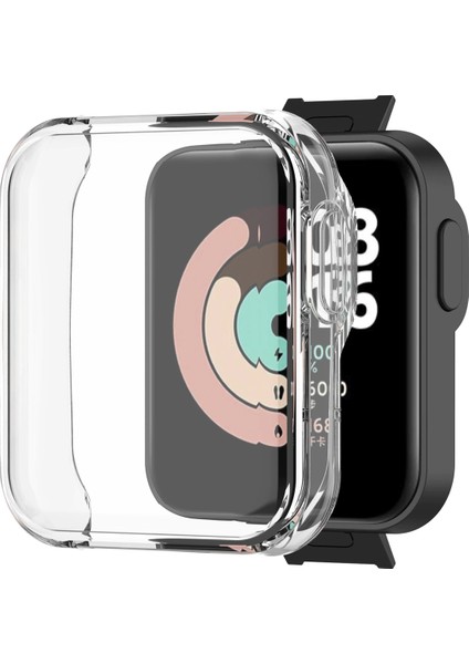 Xiaomi Mi Watch Lite Önü Kapalı Tasarım Yumuşak Silikon Kılıf modelleri