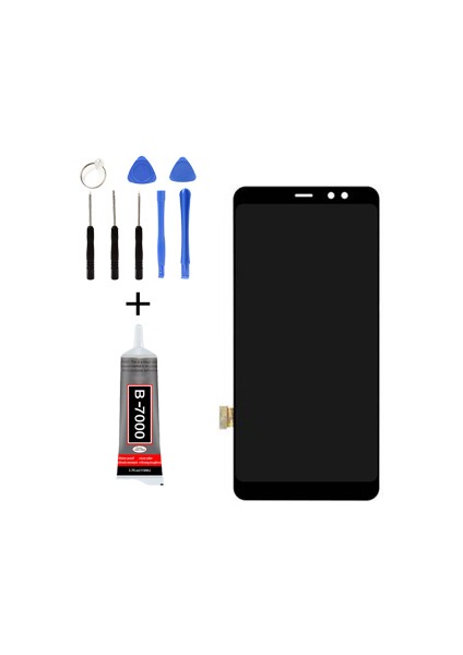 Samsung A8 Plus 2018 A730 LCD Ekran Dokunmatik + Tamir Seti