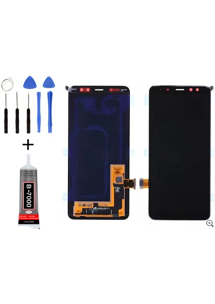 Samsung A8 Plus 2018 A730 LCD Ekran Dokunmatik + Tamir Seti
