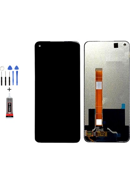 Telefon Kulübesi Oppo A52 LCD Ekran Dokunmatik + Tamir Seti