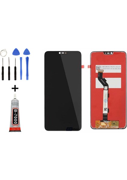 Xiaomi Mi 8 Lite LCD Ekran Dokunmatik + Tamir Seti
