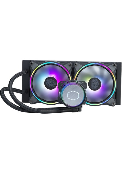 Masterliquid ML240 Illusion Argb 2XMF120 Halo Fanlı Işlemci Sıvı Soğutma Kiti (MLX-D24M-A18P2-R1)