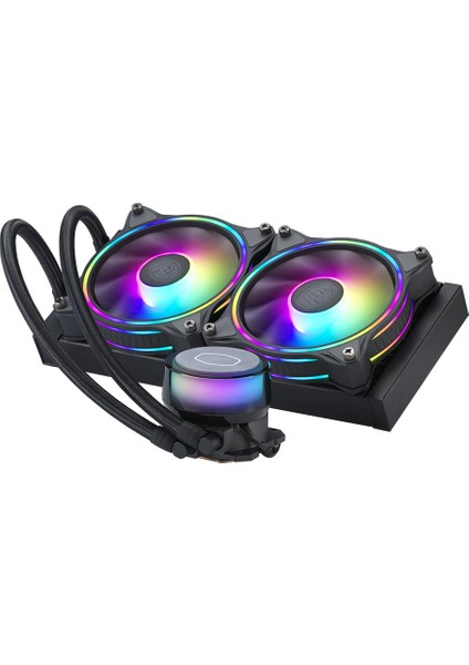 Masterliquid ML240 Illusion Argb 2XMF120 Halo Fanlı Işlemci Sıvı Soğutma Kiti (MLX-D24M-A18P2-R1)