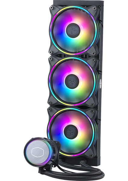 Cooler Master Masterliquid ML360 Illusion Argb 3XMF120 Halo Fanı Işlemci Sıvı Soğutma Kiti (MLX-D36M-A18P2-R1)