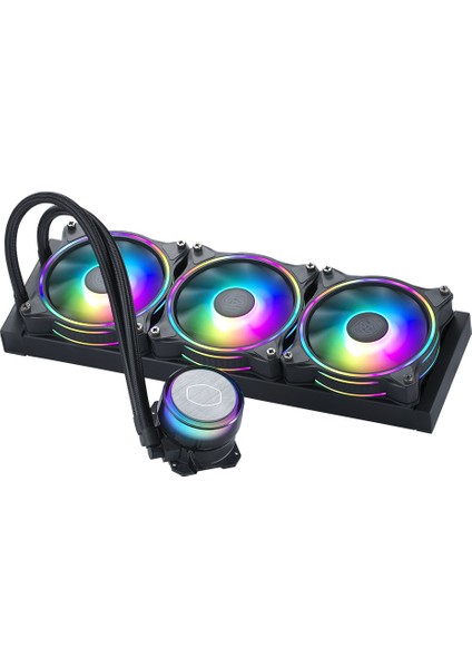 Cooler Master Masterliquid ML360 Illusion Argb 3XMF120 Halo Fanı Işlemci Sıvı Soğutma Kiti (MLX-D36M-A18P2-R1)