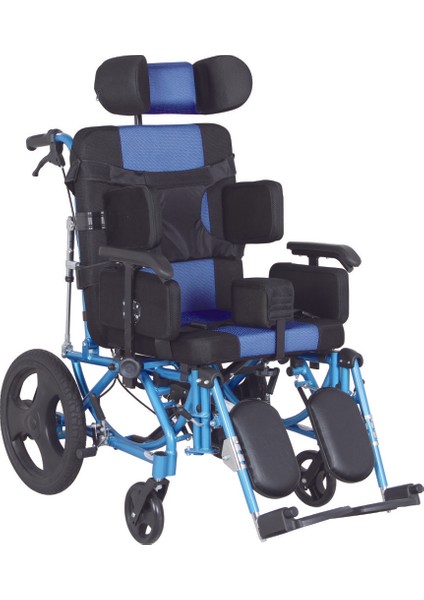 Serebral Palsi Özel Çocuk Tekerlekli Sandalyesi 36CM
