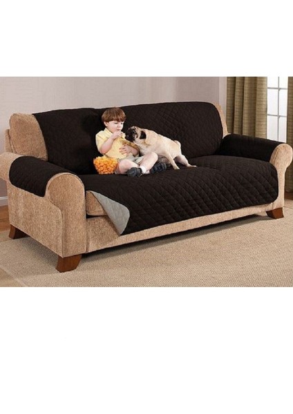 Highconcept Kanepe Kılıfı Su Geçirmez Kedi Köpek Koltuk Berjer Örtüsü Şilte Evcil Hayvan Örtüsü 180 x 145 cm