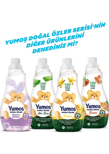 Doğal Özler Konsantre Çamaşır Yumuşatıcısı Bebek 1200 ML 50 Yıkama 1 Adet