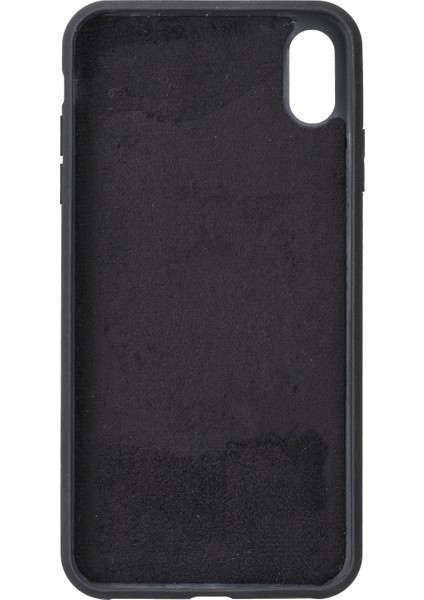 Apple iPhone Xs Max Kamuflaj Gri Deri Arka Telefon Kılıfı modelleri
