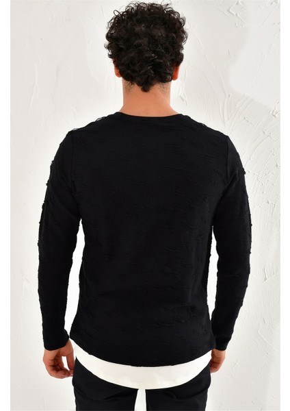 Atr 011 Slim Fit Siyah Spor Triko modelleri